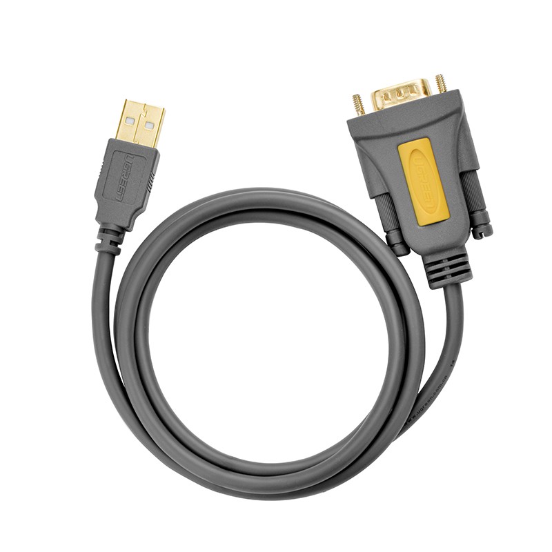 绿联USB转RS232,DB9串口打印线