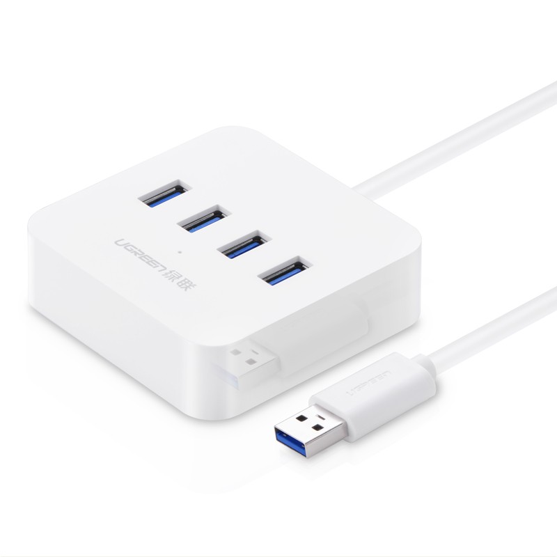 USB3.0分线器一拖四电脑高速扩展集线器