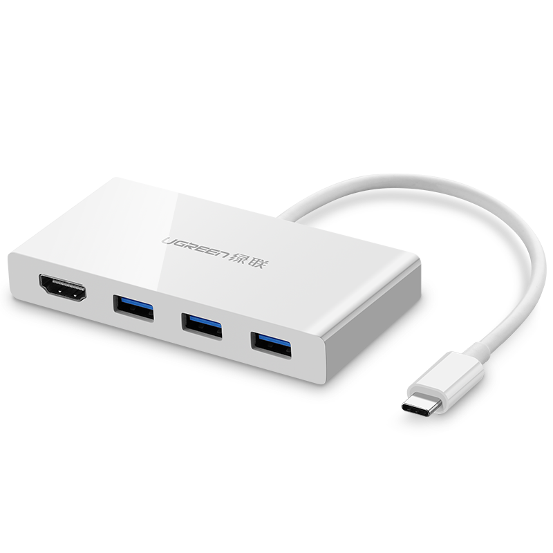 Type-C转hdmi/vga苹果电脑macbook转换器usb hub3.0拓展分线器