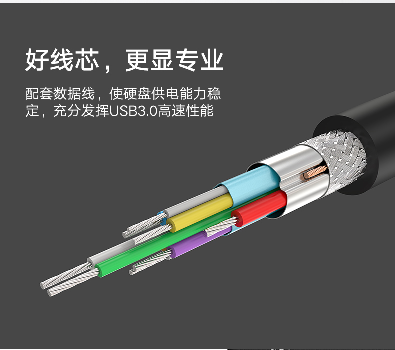 绿联移动硬盘盒2.5英寸