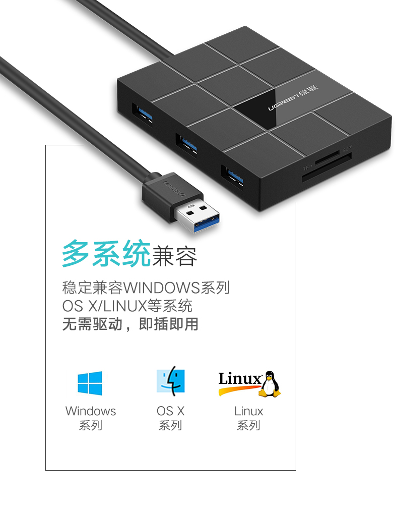 UGREEN绿联-品质新体验数码选绿联