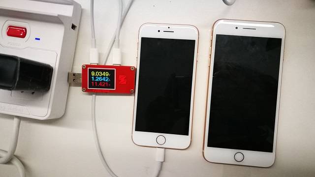 iPhone8充电速度测试