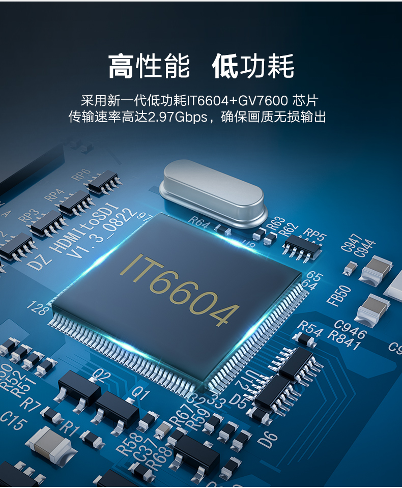 绿联HDMI转SDI转换器，高清监控器HDMI信号转3G/SD/HD-SDI