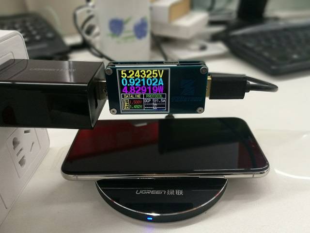 iPhoneX无线充电速度实测：跟原装5W充电功率一致