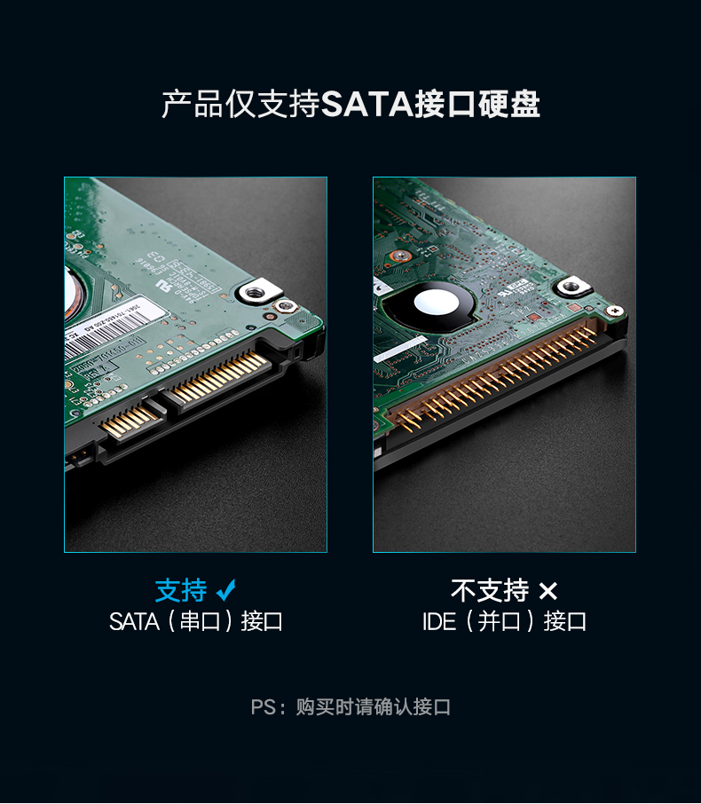 UGREEN绿联-品质新体验数码选绿联 绿联2.5寸硬盘盒,SATA外置台式机笔记本硬盘盒