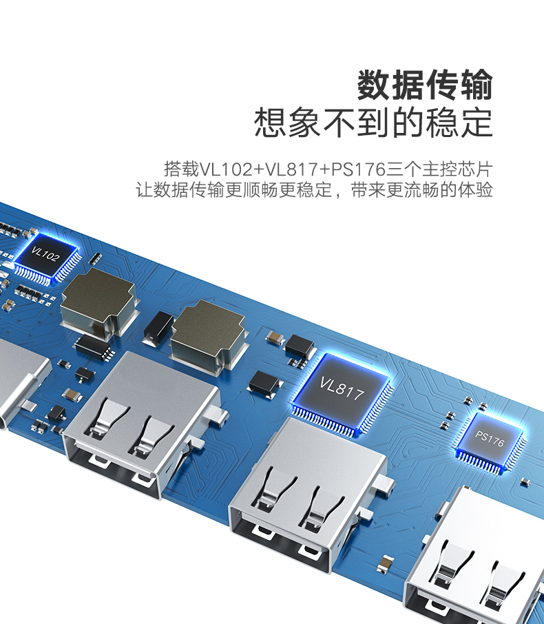 绿联Type-C扩展坞，苹果笔记本Type-C转hdmi/vga华为mate10投屏通用
