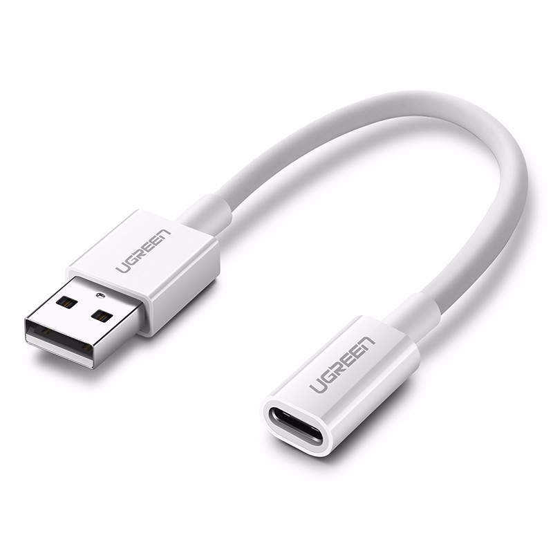 绿联Type-C转接线,USB公转Type-C母数据线