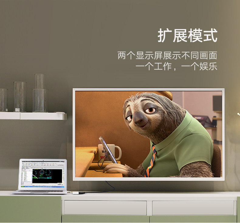 绿联Type-C转DP转换器，Macbookpro高清usb-c转接线头
