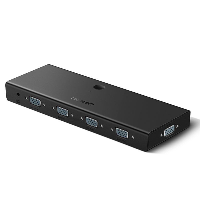 绿联VGA分配器,一分四VGA高清视频1080P分屏器