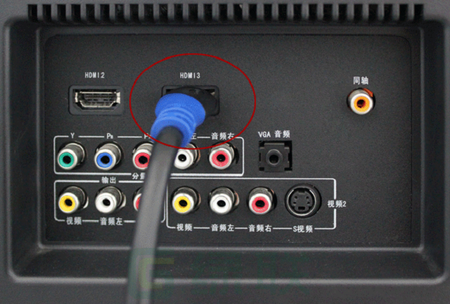 HDMI线电视连接电脑教程