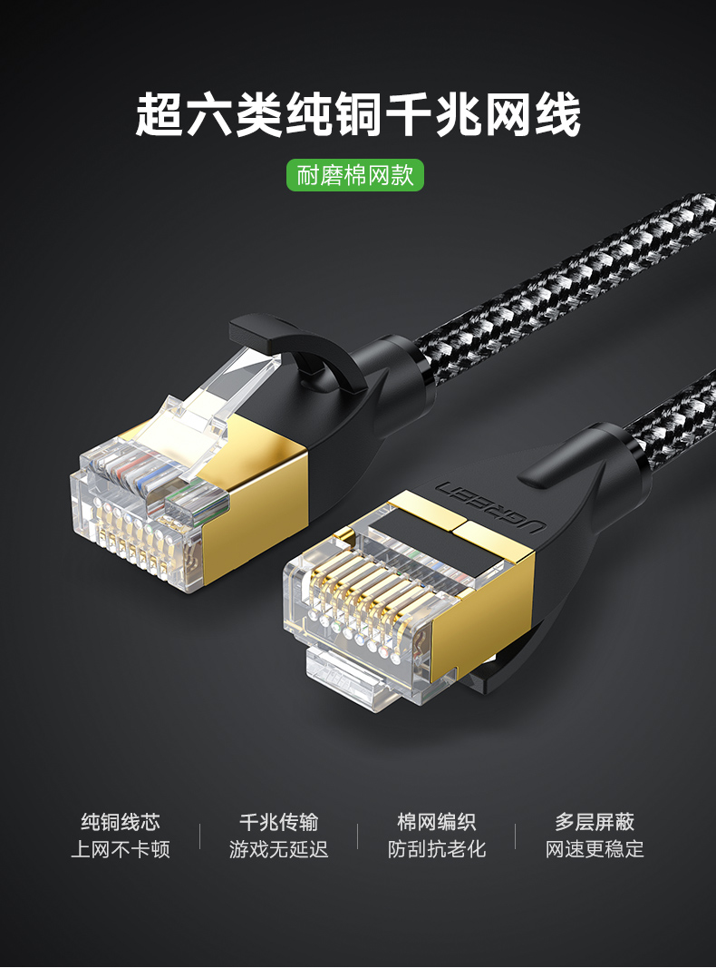 绿联超六类千兆网线，电脑网络宽带千兆线.jpg