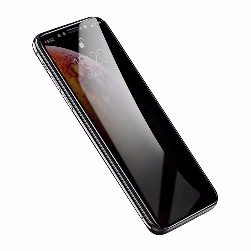 绿联iPhone x/xs/max防窥钢化膜