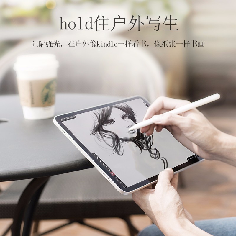绿联平板类纸膜 适用iPad手绘纸感贴膜