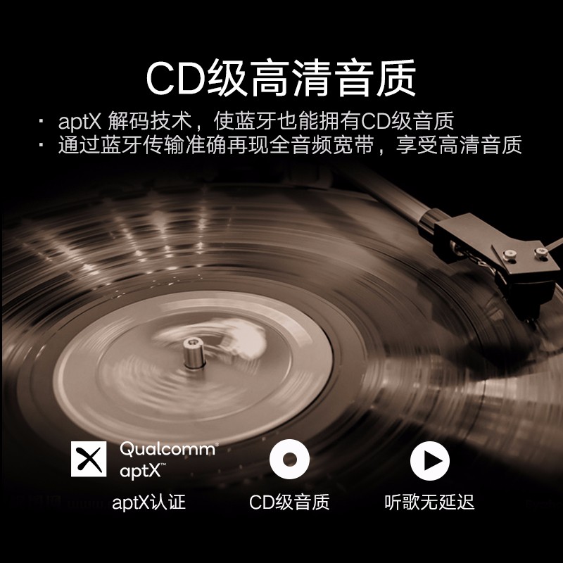 绿联车载蓝牙接收器，3.5mm+USB接口，蓝牙aptX