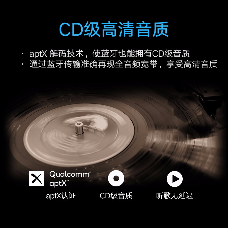 绿联车载蓝牙接收器，aux耳机音箱适配器，蓝牙aptX