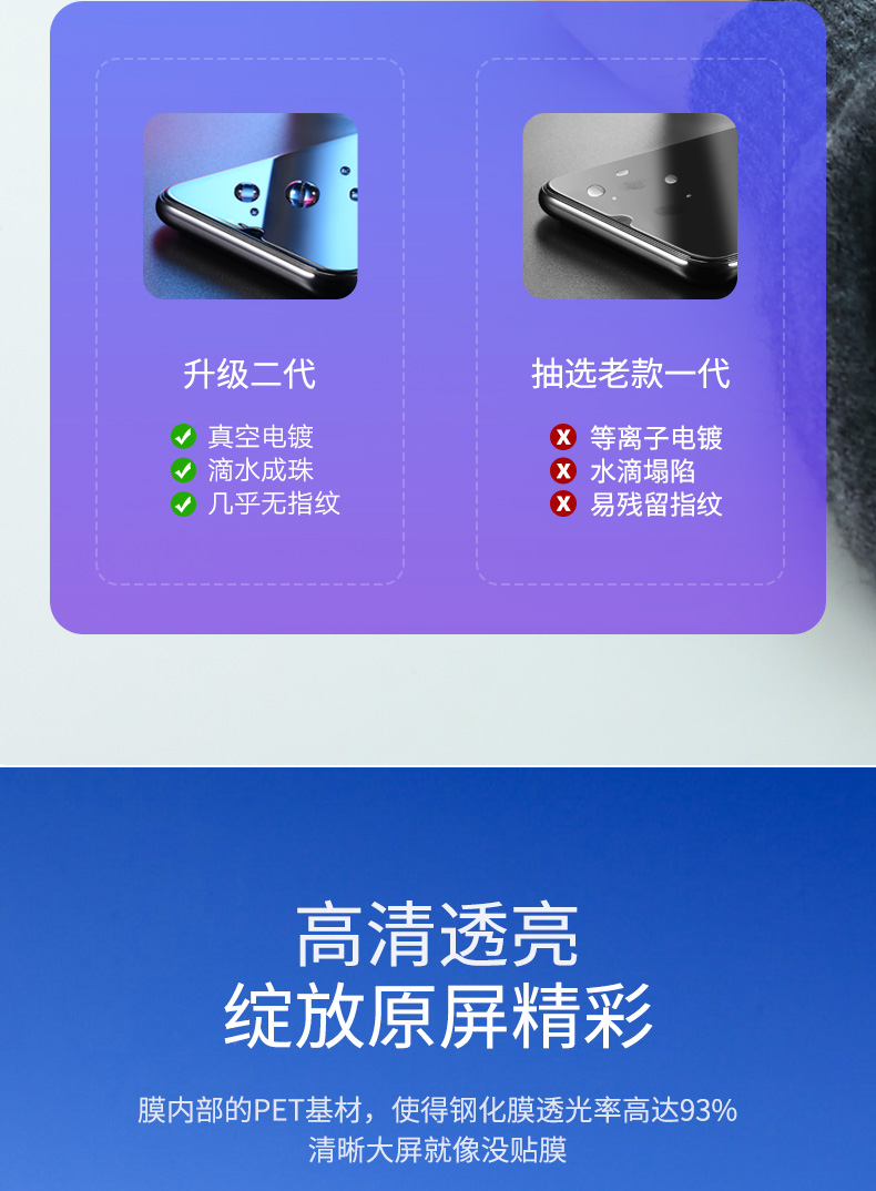 绿联华为mate20钢化膜
