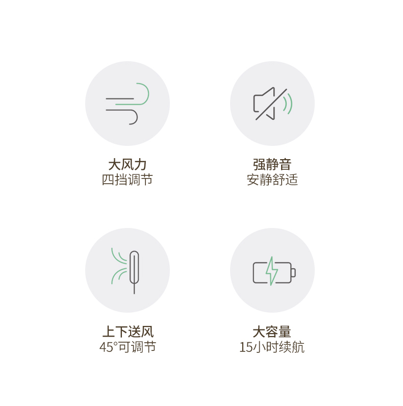 绿联USB桌面小风扇