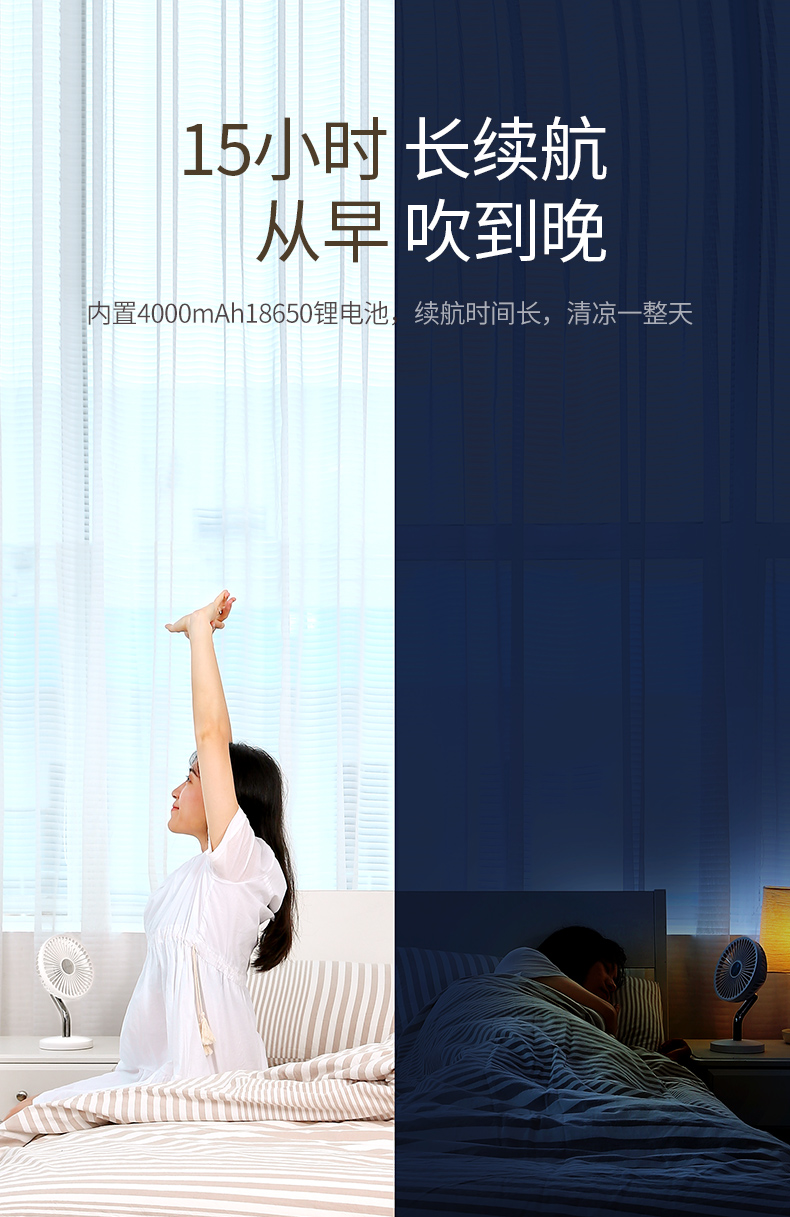 绿联USB桌面小风扇