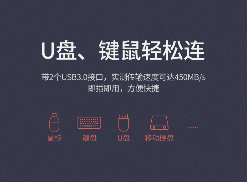 绿联Surface Pro4/5/6扩展坞