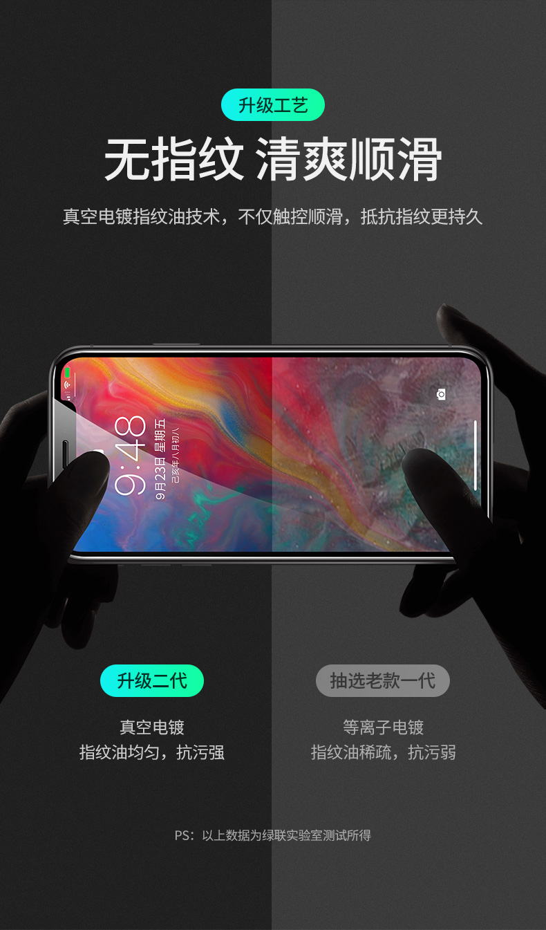 绿联iPhone11Pro系列钢化膜
