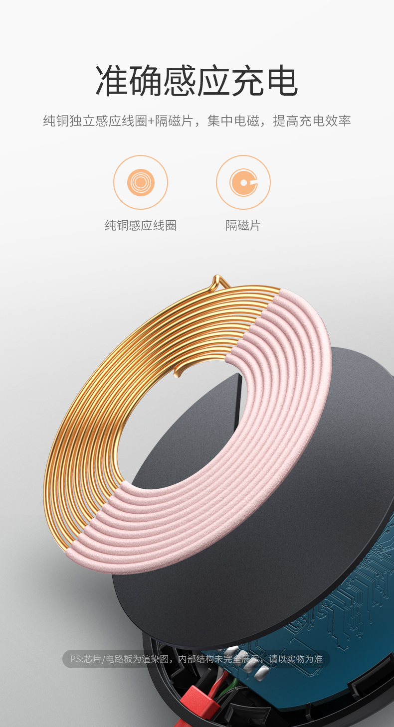 UGREEN绿联-更专业更安心的数码品牌 绿联iPhone11无线充电器
