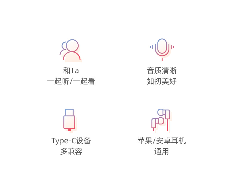 UGREEN绿联-品质新体验,数码选绿联 绿联Type-C耳机转接头,Type-C转双3.5mm