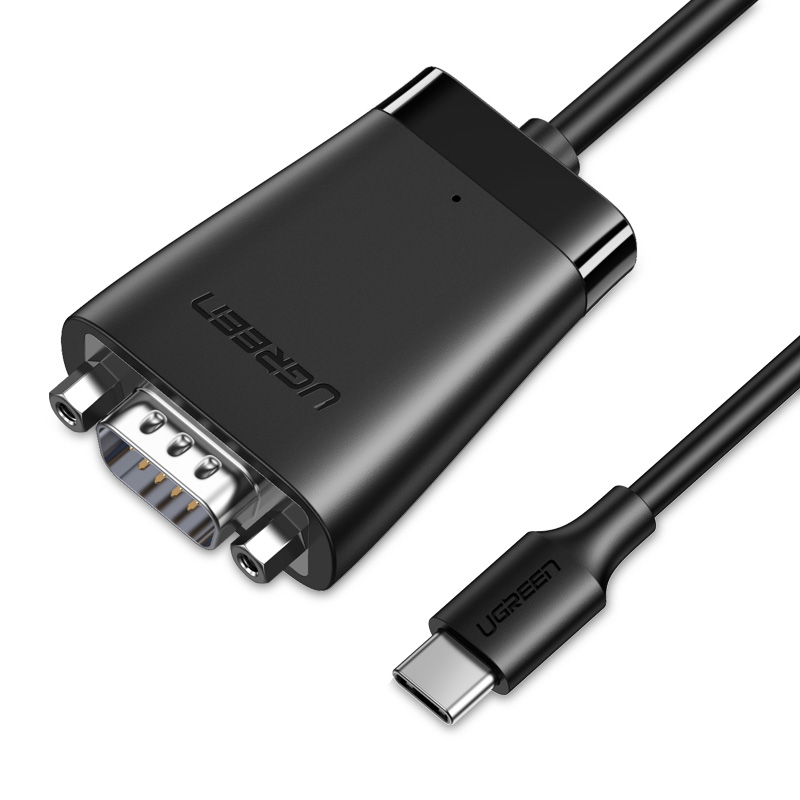 绿联USB-C转RS232九针串口线