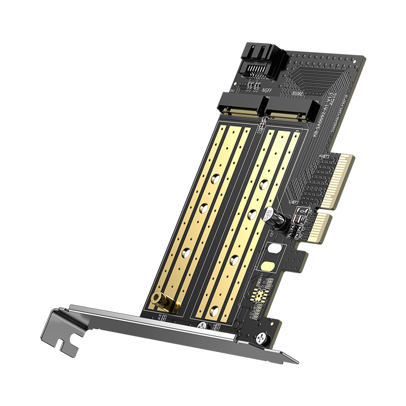 绿联M.2转接卡固态硬盘盒，pci-e转nvme/ngff