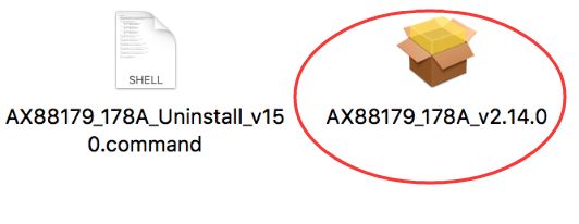 AX88179千兆网卡苹果系统驱动安装步骤