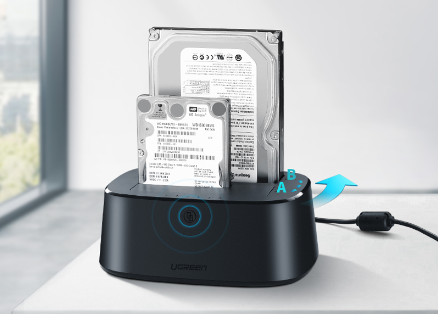 绿联USB3.0双盘位硬盘盒操作视频教程丨CM198