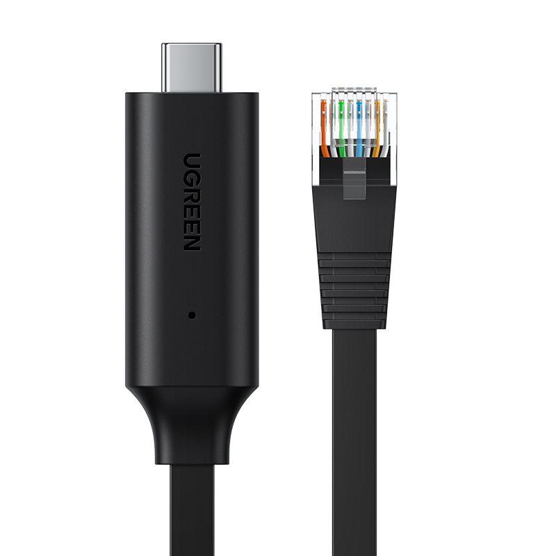 绿联type-c转RJ45 console网络调试线