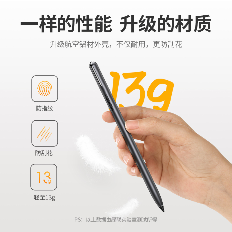 绿联电容笔适用iPad air3苹果Pencil