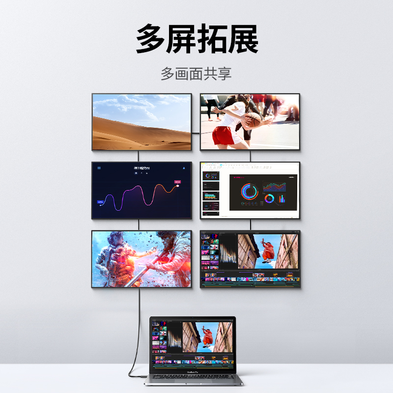 绿联USB4数据线