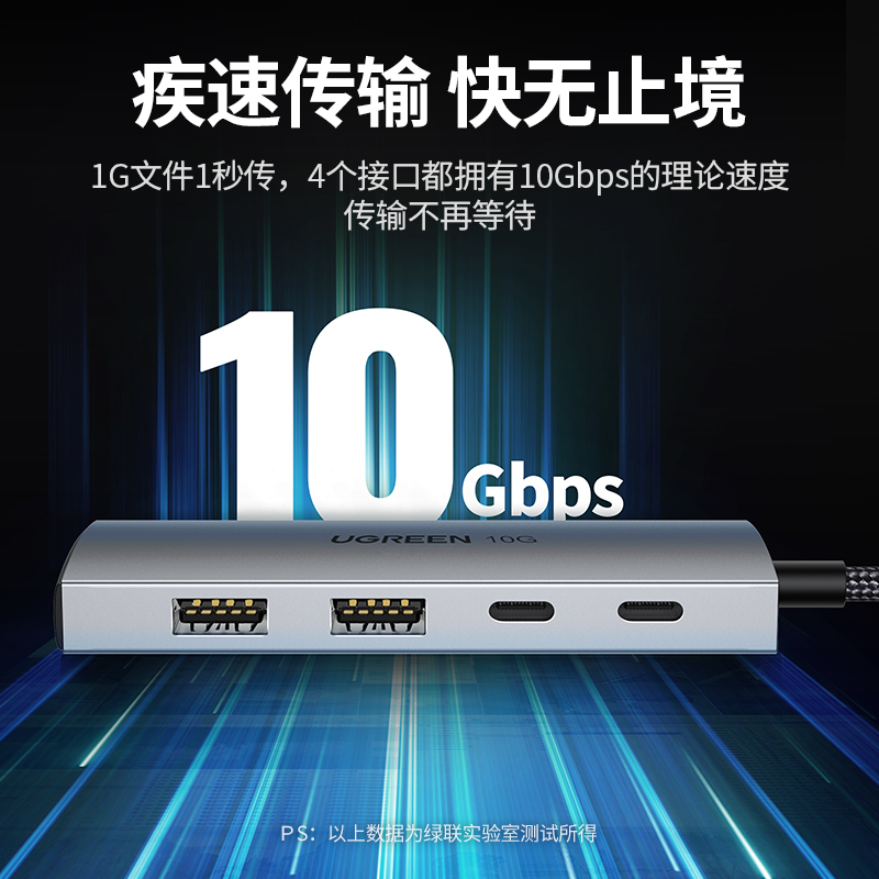 绿联USB-C分线器HUB