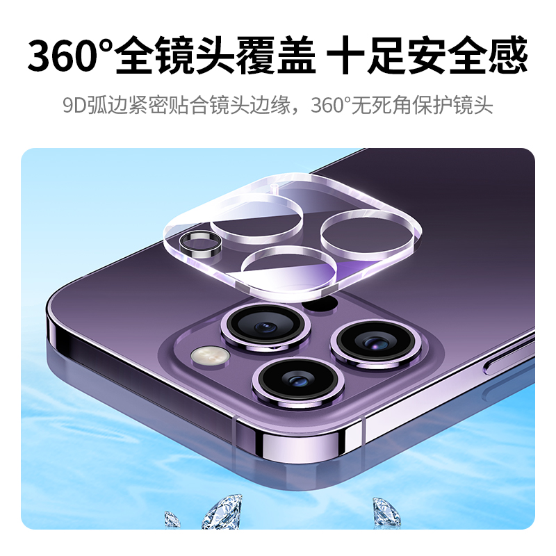 绿联适用iPhone14镜头膜