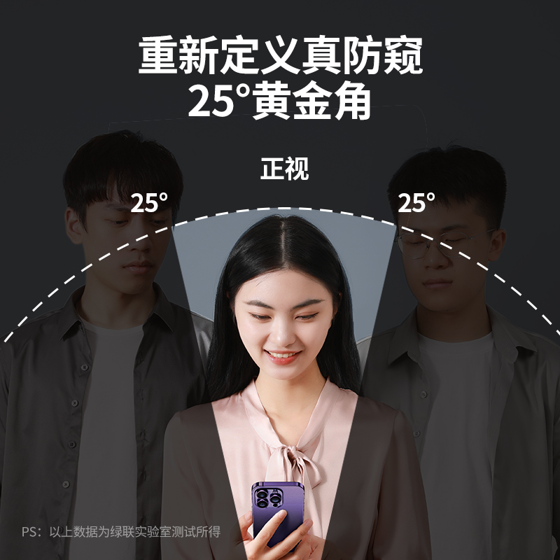 绿联适用苹果iPhone14防窥膜