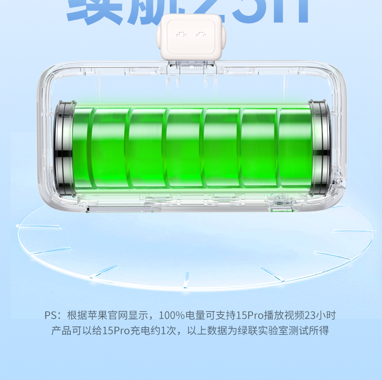 绿联 胶囊充电宝5000毫安22.5W快充Type-C直插可上飞机 PB503
