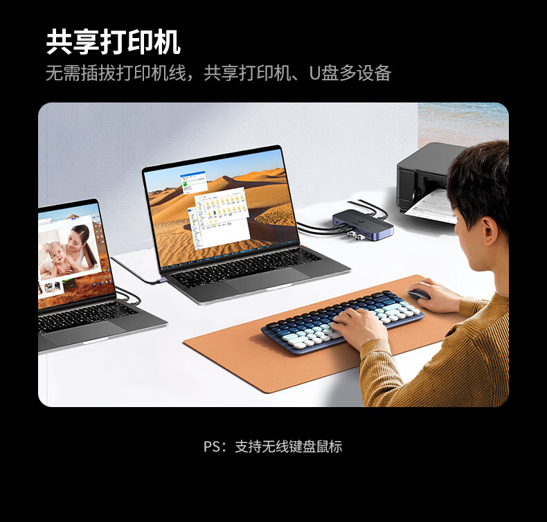 绿联CM691-USB3.2共享切换器