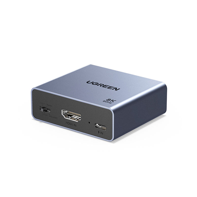 绿联HDMI音频分离器8K60Hz光纤3.5mm音频转换器