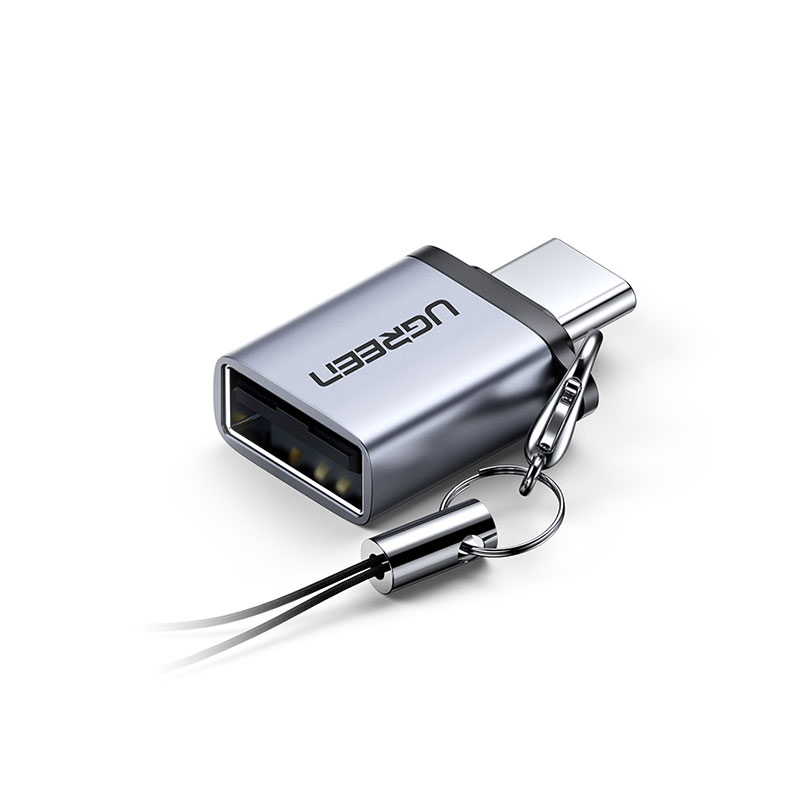 绿联Type-C转USB OTG转接头 电脑手机通用
