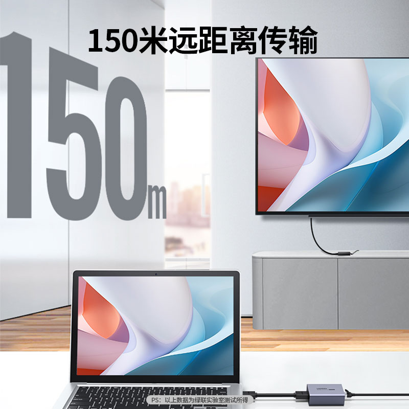 绿联HDMI KVM 网线延长器