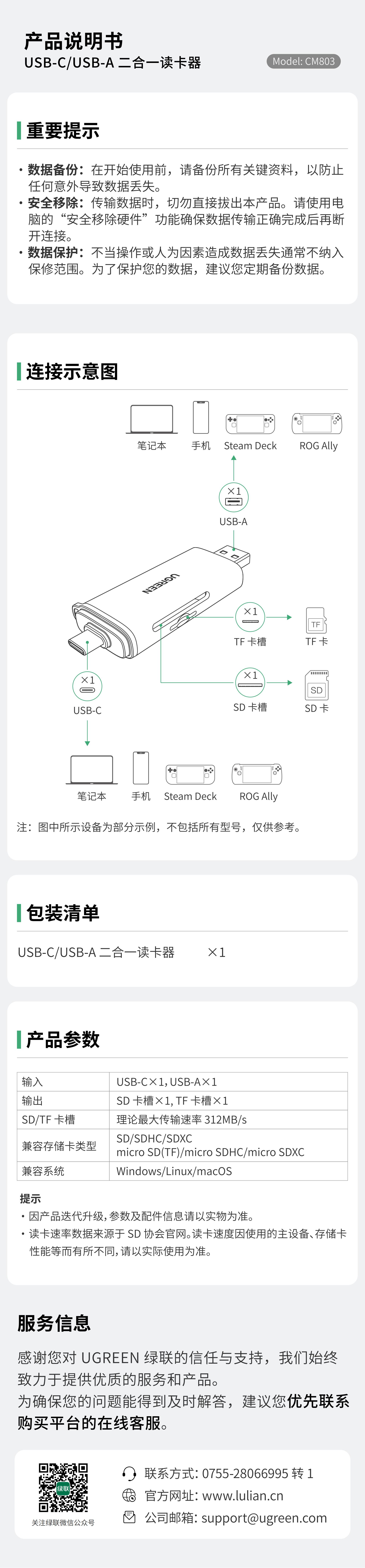 UGREEN绿联-更专业更安心的数码品牌
