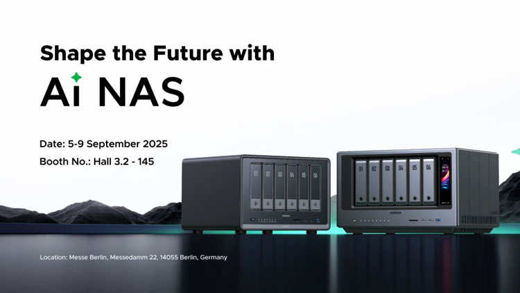 UGREEN绿联亮相 IFA2025 展示新一代MagFlow与AI NAS：提升科技新体验