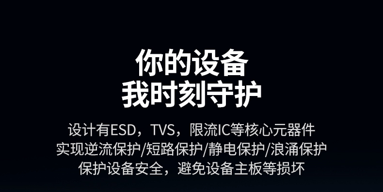 绿联CM648-25051 智能散热系统 长时间稳定运行