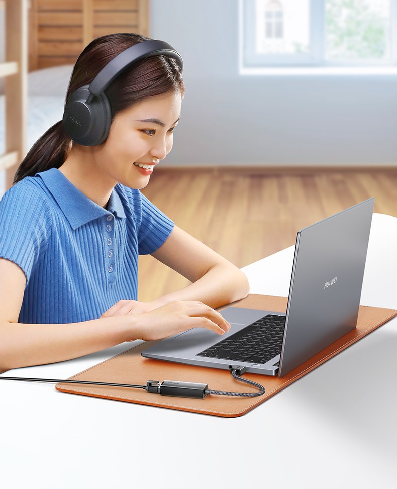 绿联CM650-15636 智能识别技术 自动匹配网络协议