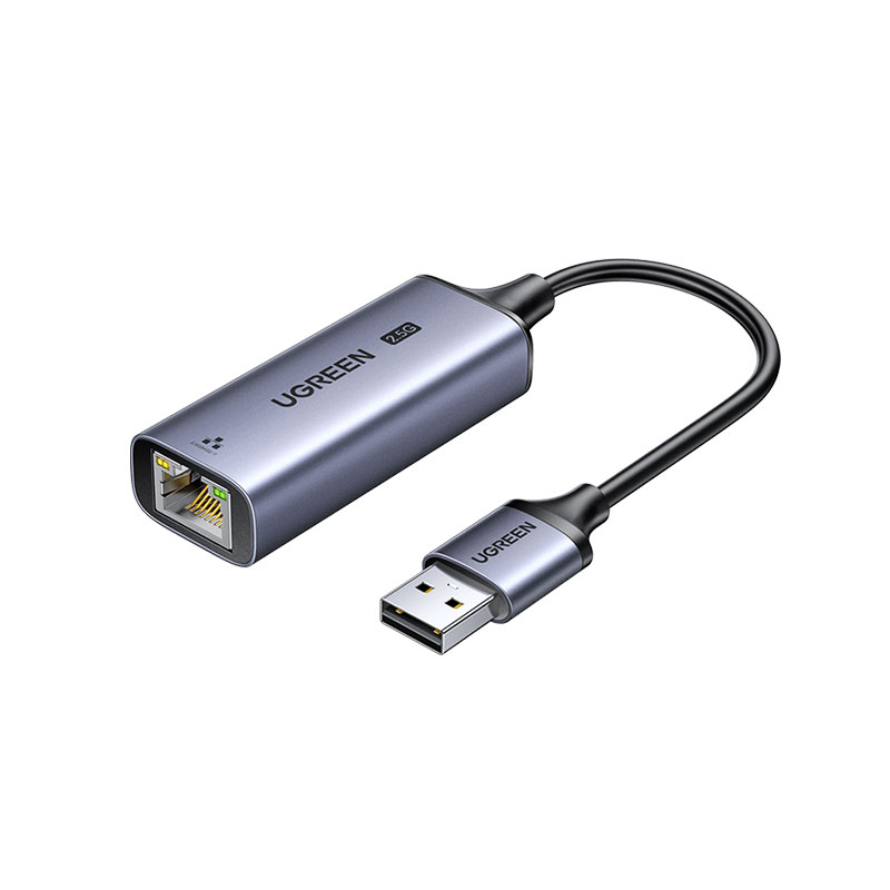 绿联USB转2.5G有线网卡 USB转RJ45网口转换器