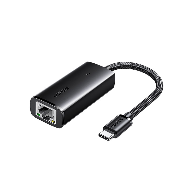 绿联 USB3.0千兆编织网卡 Type-C转RJ45 多设备适用
