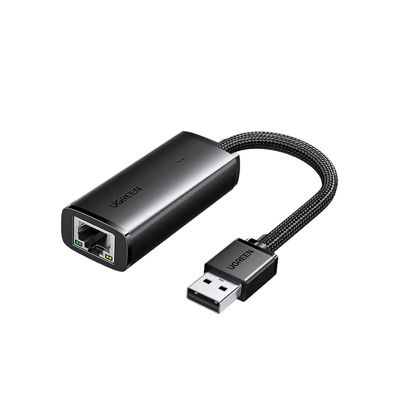 绿联USB转百兆网卡 USB转RJ45网口转换器