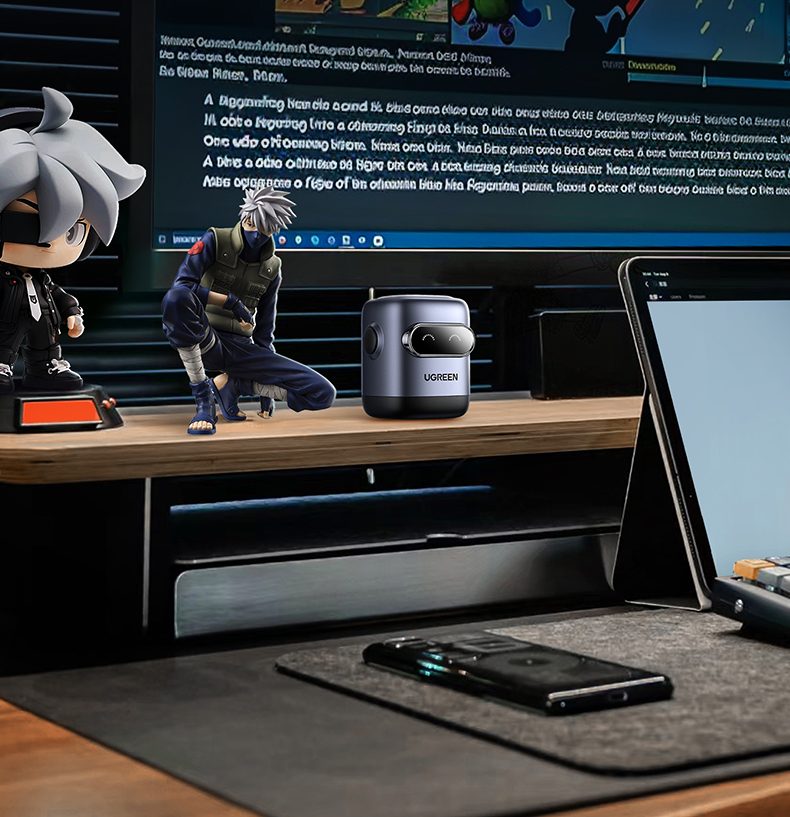 绿联65W氮化镓快充头桌面应用场景 绿联65W氮化镓快充头桌面应用场景