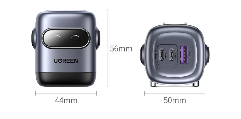 绿联氮化镓充电器包装展示 绿联氮化镓充电器包装展示